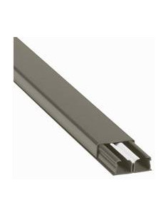 Guide-câbles marron 32x12,5mm grande capacité 2 compartiments longueur 2,1m LEGRAND 030078 2