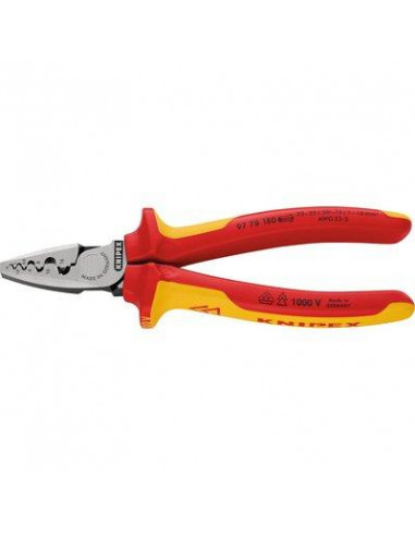 PINCE A SERTIR MANUELLE Knipex 97 78 180