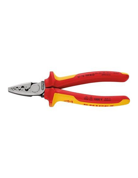 PINCE A SERTIR MANUELLE Knipex 97 78 180