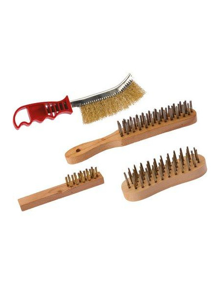 BROSSE FIL ACIER (LOT DE 4 ) SCID