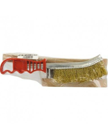 BROSSE FIL ACIER (LOT DE 4 ) SCID