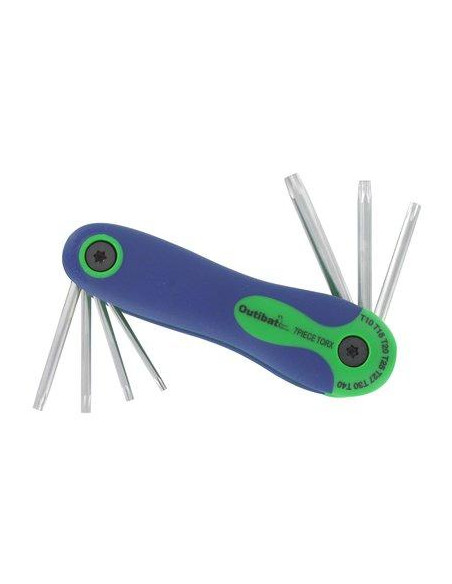 JEU CLE MALE TORX S/MONTURE Outibat