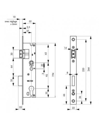 B. SERR LARD L45/A30/EA70 Thirard 014730