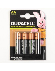 PILES DURA RCR 5A AAX4 2500MAH Duracell 5000394057043 2