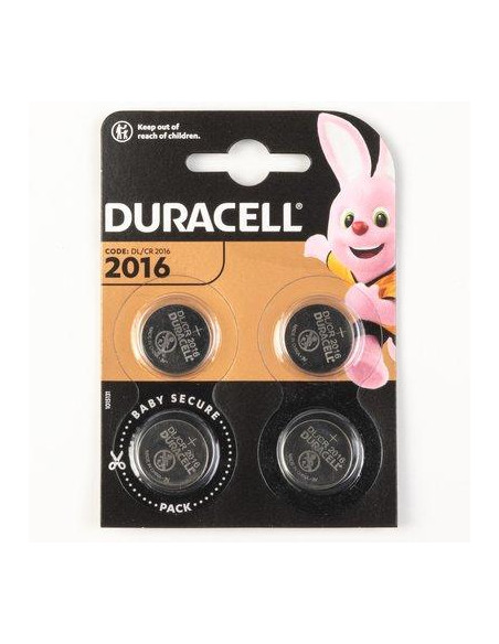 PILES DURACELL SPE 2016 X4 Duracell 5000394119314