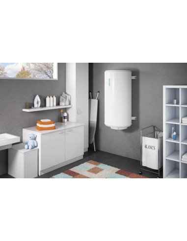 Chauffe-eau électrique Chaufféo blindé vertical mural compact 200L ATLANTIC 021227