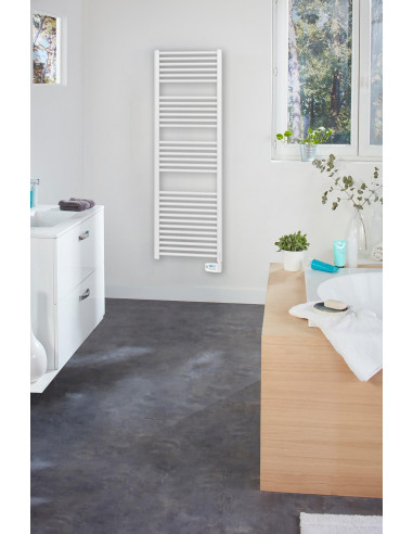 Radiateur sèche-serviettes digital détection Lunis 0500W blanc ATLANTIC 850576