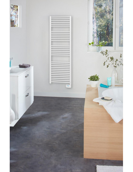 Radiateur sèche-serviettes digital détection Lunis 0750W blanc ATLANTIC 850577