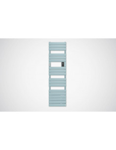Radiateur sèche-serviettes connecté Adelis digital étroit 1500W Vert d'eau ATLANTIC 861947