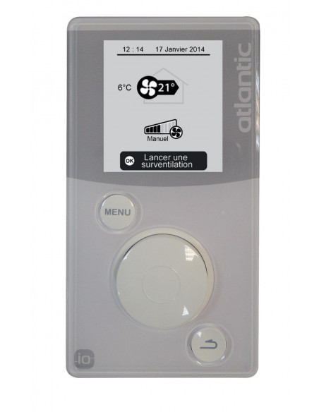 Optimocosy Hr Plus Vmc Pavillonnaire Double Flux Haut Rendement Connectee ATLANTIC 412259