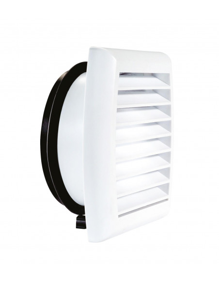 Gapm 125 Grille De Facade Acoustique Pour Silencieux Scd Circ Diametre 125 ATLANTIC 422870