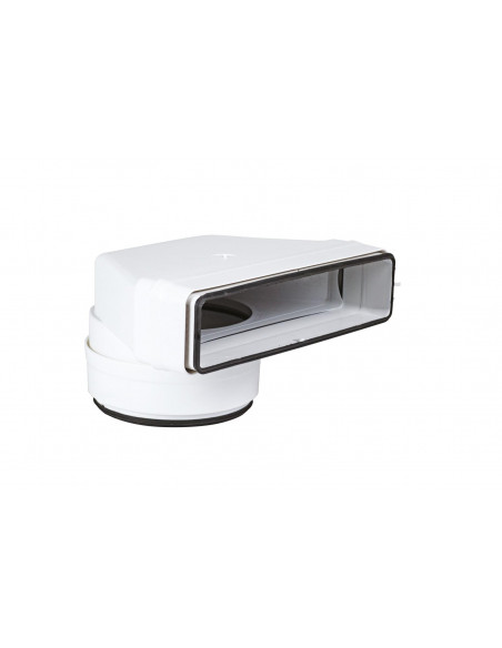 Cmv 55X110X100Jb Coude Mixte Vertical A Joint Pour Bouche Reseau Rectangulaire ATLANTIC 460069