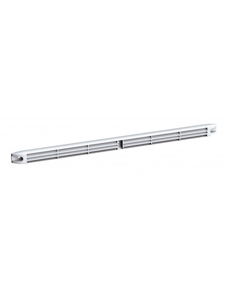 Entree D'Air Hygro Compacte 5/45 avec Grille Facade Attenuation 34Db Blanc ATLANTIC 526602