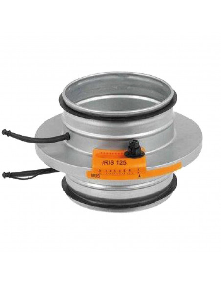 Iris 125 Registre Manuel D'Equilibrage Reglable Diametre 125 ATLANTIC 528993