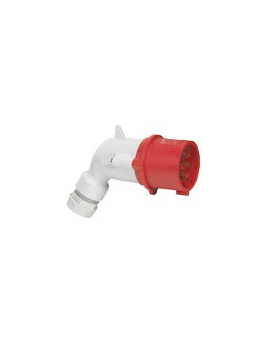 FICHE COUDEE 16A 400V 4P+T IP44 LEGRAND 056458