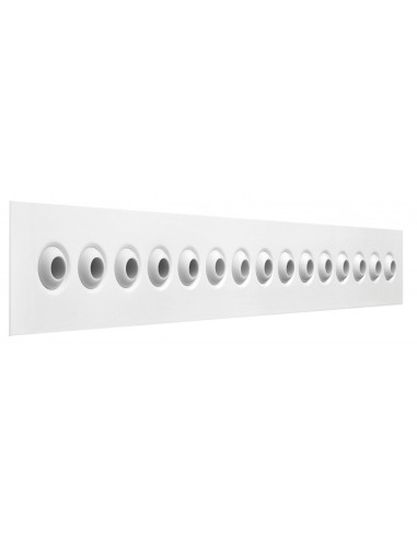 Diffuseur linéaire micro buses 1x1500 blanc ATLANTIC 541993