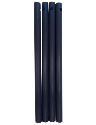Kit 4 pieds de scellement 690 mm diamètre 40 pour coffret MICHAUD BR903