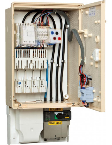 Coffret Brancht puissance surveillée 100 A + CCPI MICHAUD N211