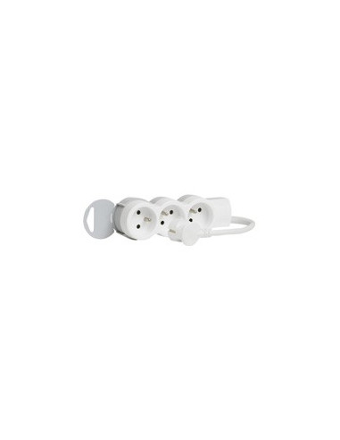 BLOC 3 PRISES 2P+T 3M SANS INTERRUPTEUR LEGRAND 050052