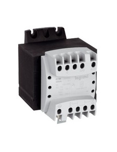Transformateur de séparation des circuits primaire 230V à 400V et secondaire 115V~ à 230V~ - 220VA LEGRAND 042789