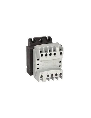 Transformateur de sécurité primaire 230V à 400V et secondaire 12V~ à 24V~ 100VA LEGRAND 042842