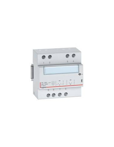 Transformateur de sécurité 230V vers 12V ou 24V 63VA 5 modules LEGRAND 413098