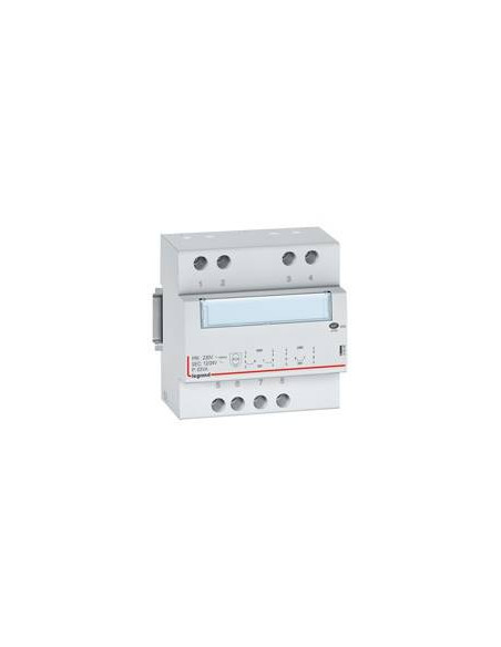 Transformateur de sécurité 230V vers 12V ou 24V 63VA 5 modules LEGRAND 413098