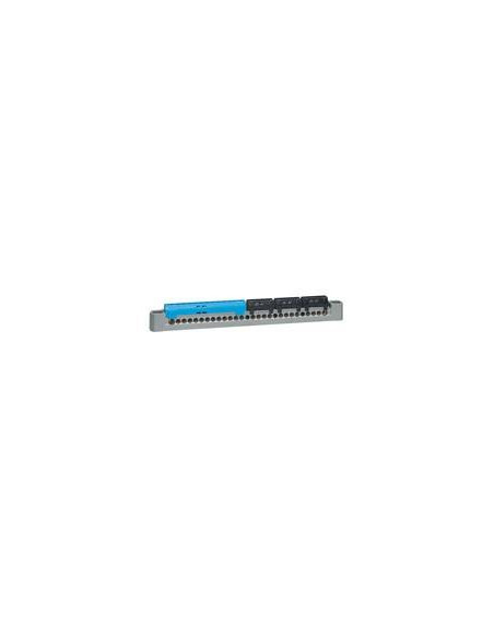 Bornier de répartition IP2X terre 3P+N 1 connexion 4mm² à 25mm² vert longueur 227mm LEGRAND 404814