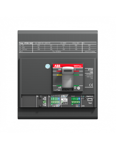 Disjoncteur XT2N 4P 100A 36Ka+Decl. Elec. Ls/I 1SDA067093R1 ABB 067093