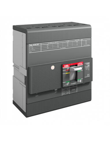 Disjoncteur XT3N 4P 80A 36Ka+Decl. Magneto Ther. 1SDA068061R1 ABB 068061