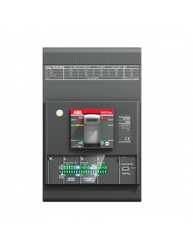 Disjoncteur XT4N 3P 100A 36Ka+Decl. Elec. LSIG 1SDA068139R1 ABB 068139