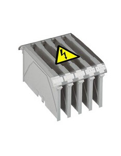 Capot de protection pour bloc de jonction de puissance nu viking 3 pour 4 blocs pas 26mm LEGRAND 039488 2