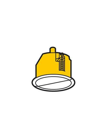 Boîte luminaire Batibox cloisons sèches avec couvercle de finition pour point de centre LEGRAND 089336