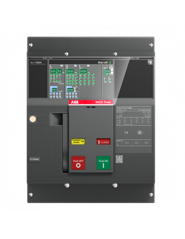 XT7SM 1600 Ekip Dip LSIG In1600A 3p F F 1SDA101377R1 ABB 101377