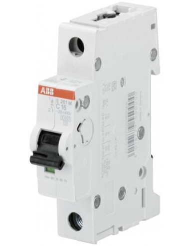 Disjoncteur S201M 1P 25A Courbe C Raccordement à vis - 15KA (1Module) 2CDS271001R0254 ABB 354140