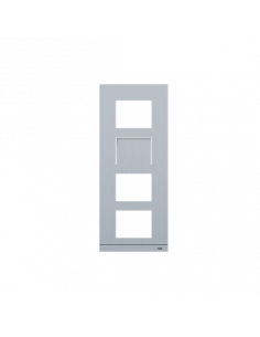 Platine 1/4 audio/vidéo aluminium 2TMA200160A0005 ABB 41384CF-A