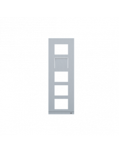 Platine 1/5 audio/vidéo aluminium 2TMA200160A0007 ABB 41385CF-A