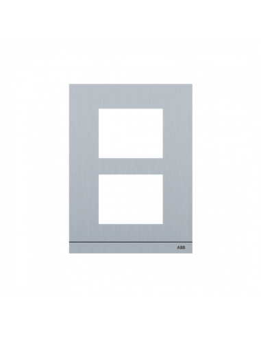 Platine 1/2 audio aluminium 2TMA200160A0011 ABB 41392CF-A