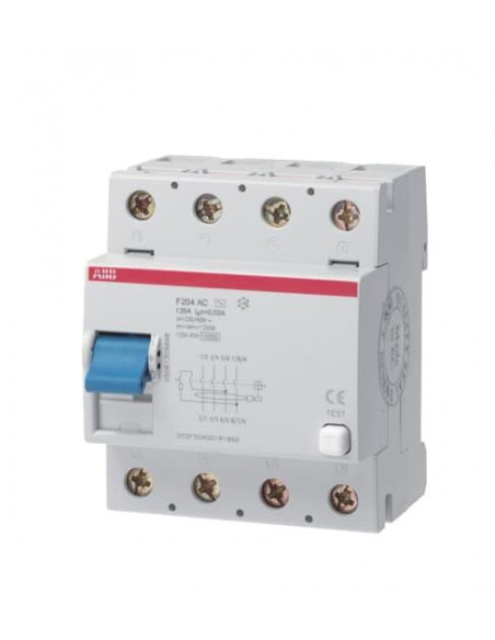 Inter. Dif. (F204) 4P 125A 300mA Ac 2CSF204023R3950 ABB 442093