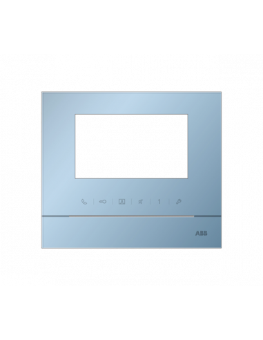 Welcome M Face Avant pour Ecran 4.3-Bleu 2TMA210050L0001 ABB 52311FC-L
