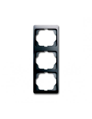 Cadre 3 Poussoirs Platine Vertical Alpha 2CKA001754A4377 ABB 587016