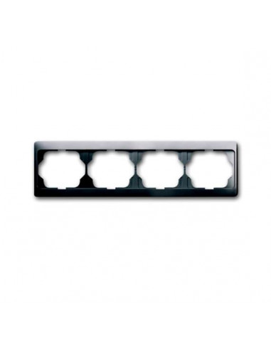 Cadre 4 Poussoirs Platine Horizontal Alpha 2CKA001754A4378 ABB 587017