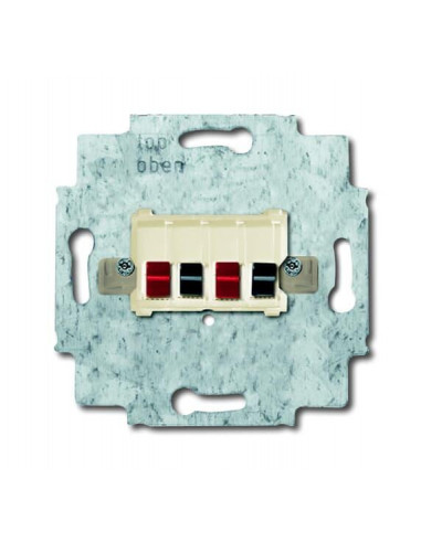 Prise Haut Parleur Stéréo Blanc 2CKA000230A0402 ABB 587999