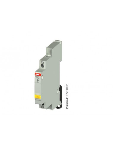 Voyant lumineux 1 LED Jaune 110-220V Dc 2CCA703408R0001 ABB 703408