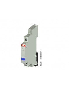 VOYANT LUMINEUX 1 LED BLEUE 12-48V AC DC ABB 703424 2CCA703424R0001 2