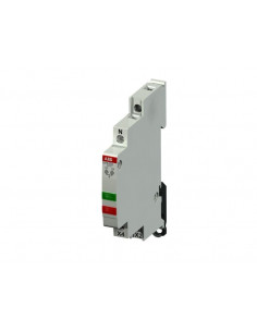 VOYANT LUMINEUX 1 2 MOD VERT-ROUGE 115-230V AC E219-2CD ABB 703910 2CCA703910R0001 2