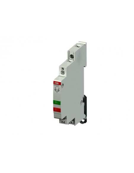 Voyant lumineux 1/2 Mod Vert-Rouge 115-230V AC E219-2Cd 2CCA703910R0001 ABB 703910