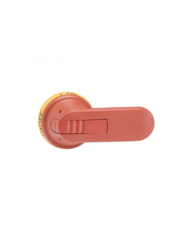 Poignée Pistolet Rouge/Jaune 95mm pour Axe 12mm 1SCA022381R1050 ABB 912425