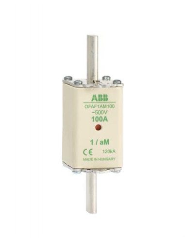Fusible Couteau 250A AM Taille 1 500V 1SCA022697R7730 ABB 922254