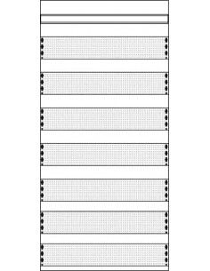 2MM3 Panneau Médias 7 Rangées 2CPX037493R9999 ABB D737493
